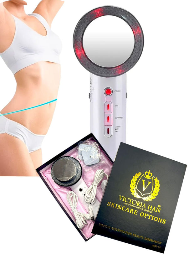 Máquina ultrasónica 3 EN 1 de limpieza facial  y corporal