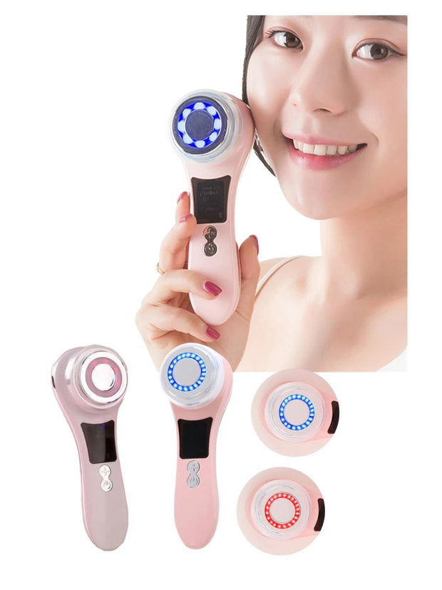 Facial Ultrasónica 2 colores y Masajeador